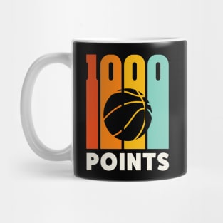 1000 Points Basketball Scorer High School Basketball Mom Mug